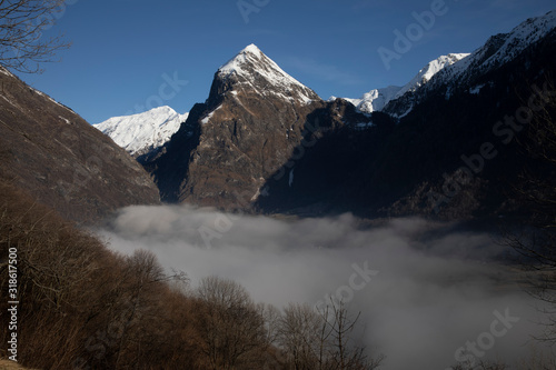 Top of the Swiss mountains, photo