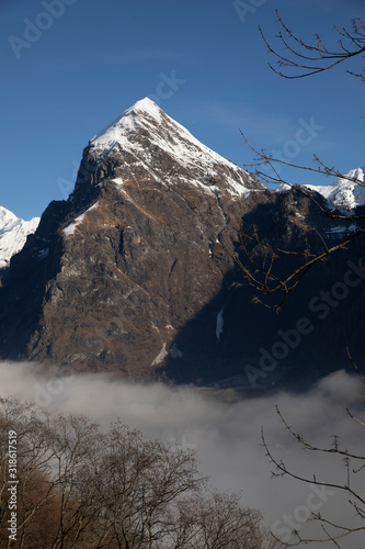 Top of the Swiss mountains, photo