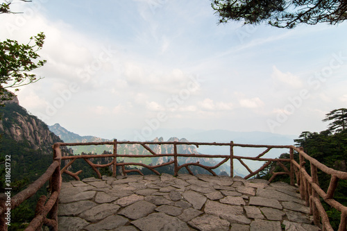 China Huangshan Gelbe Berge