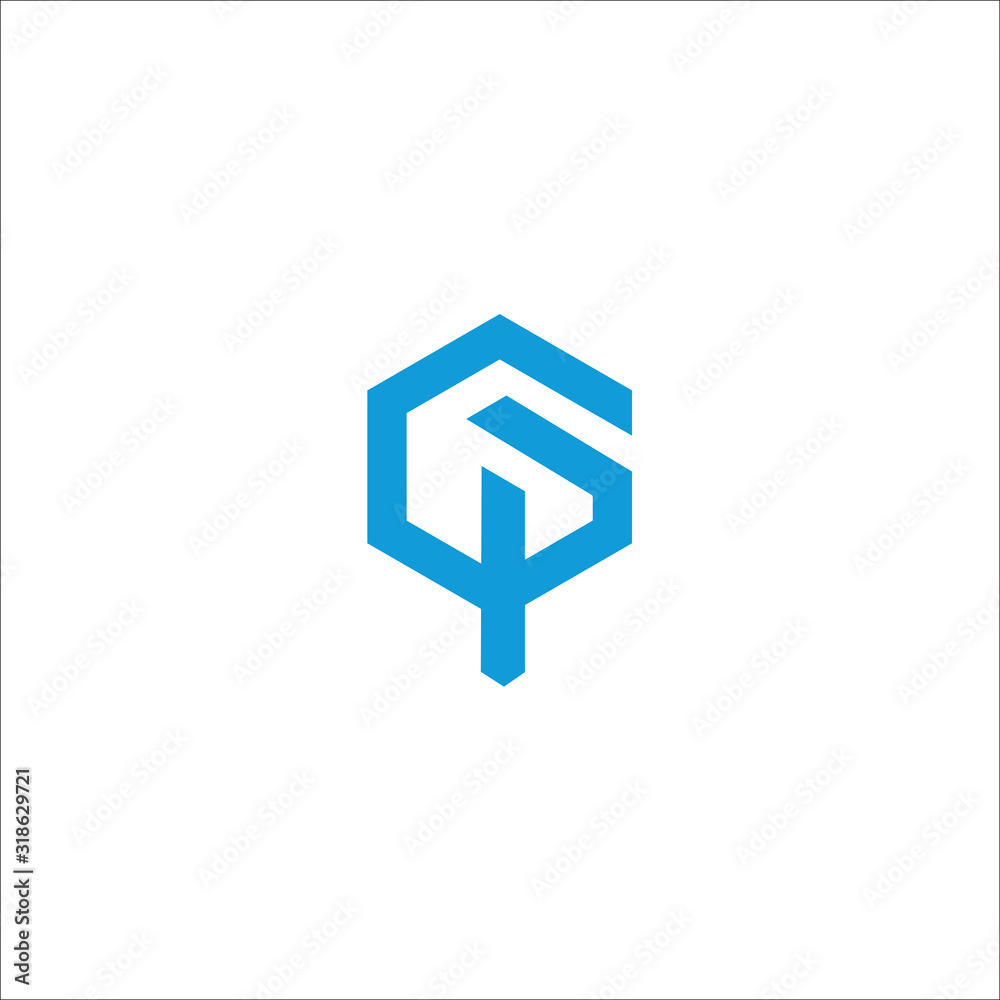 GP G P Letter Logo Design Vector GP G P Letter Logo Design Vector