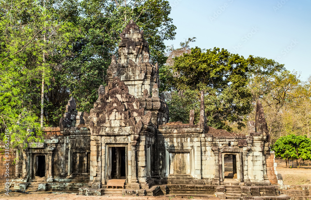Obraz premium Angkor Wat Cambodia most popular tourist attractions.
