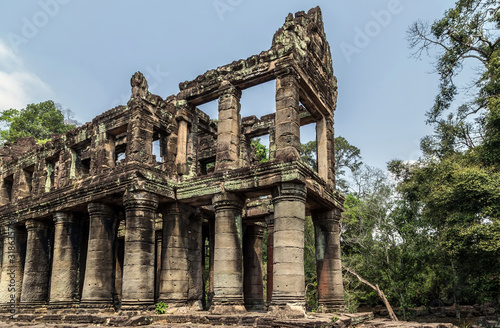 Angkor wat jungle in Siem Reap Cambodia. © Emoji Smileys People