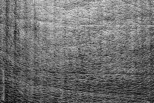 Background texture of shiny aluminum foil