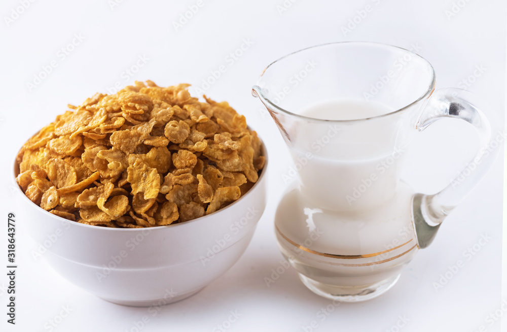 bowl of cereal with milk bowl of cereal with milk