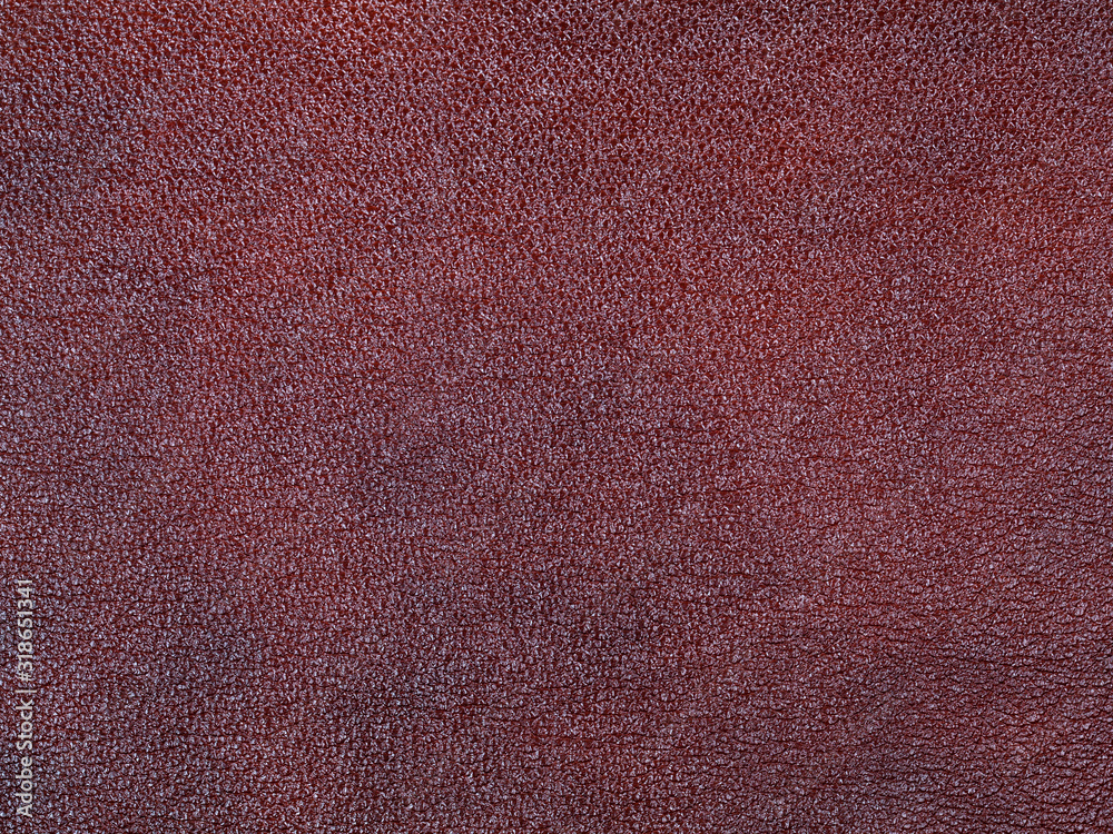Dark red leather texture background