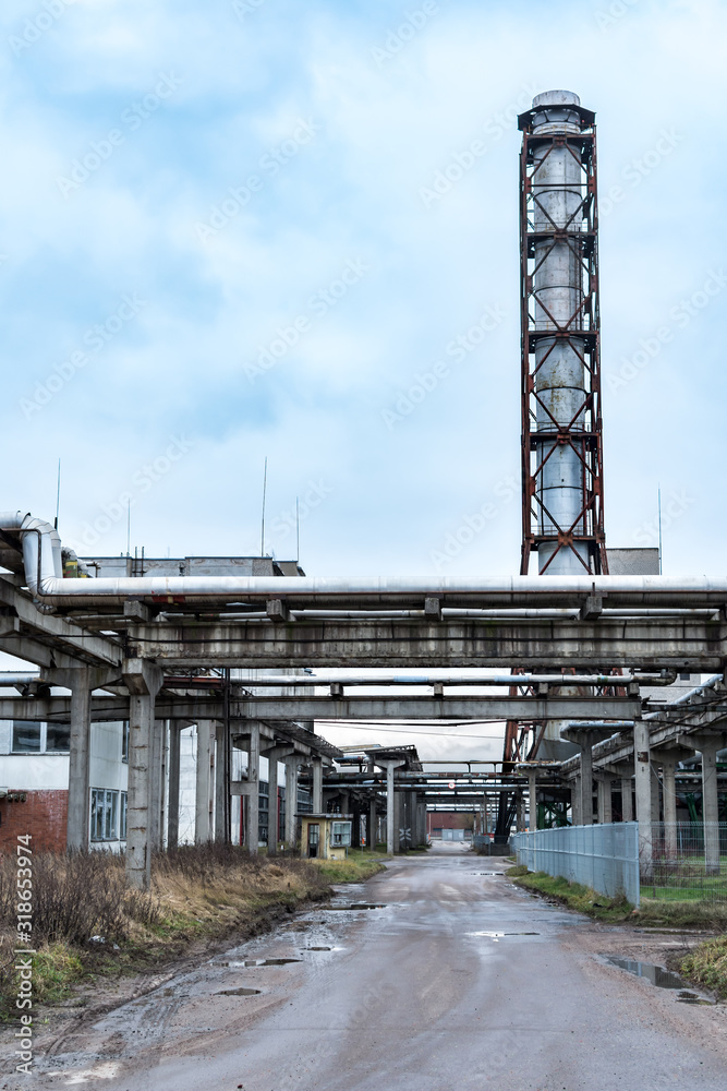 Abandoned factory in Kaunas, Lithuania Abandoned factory in Kaunas, Lithuania