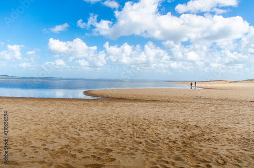 Big lake look likes beach - Laguna de Rocha  Uruguay