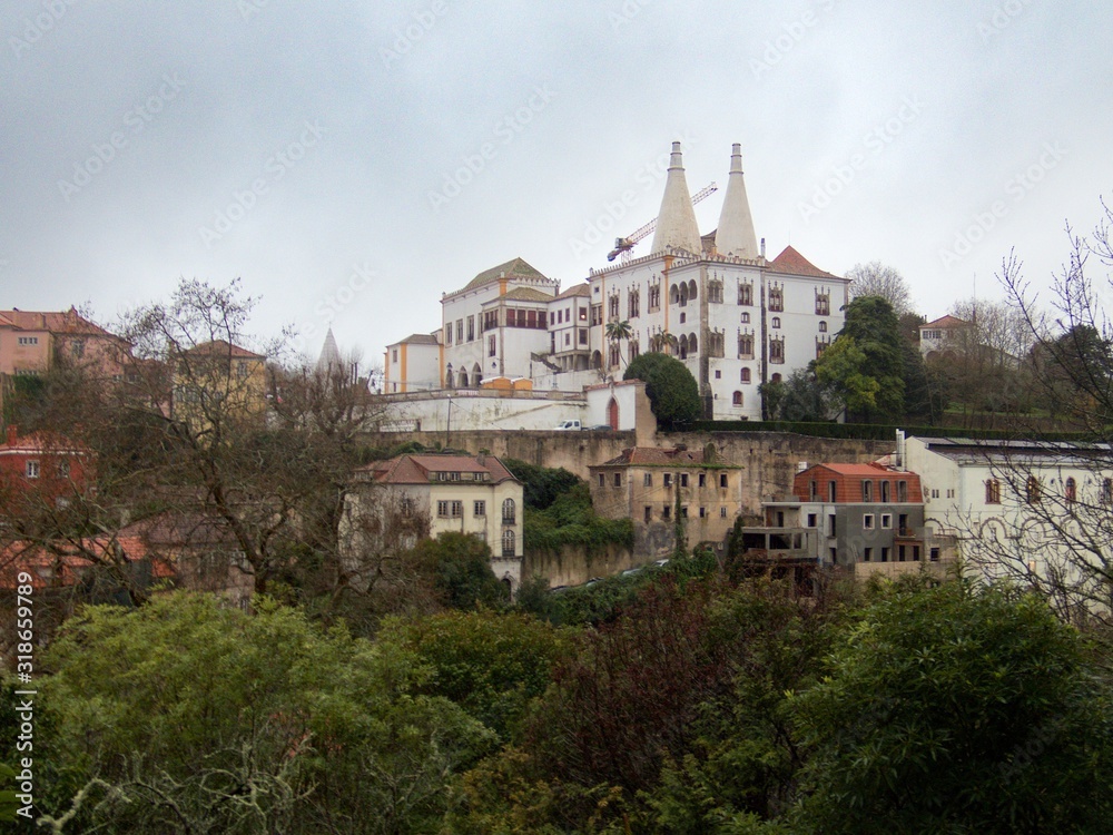 historical unesco site sintra in portugal
