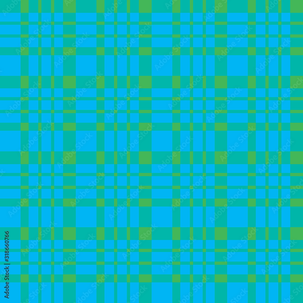 Seamless pattern in creative bright green and blue colors for plaid, fabric, textile, clothes, tablecloth and other things. Vector image. Seamless pattern in creative bright green and blue colors for plaid, fabric, textile, clothes, tablecloth and other things. Vector image.