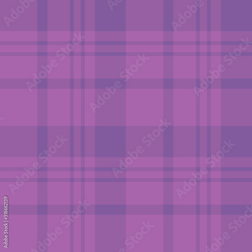 Seamless pattern in creative bright violet colors for plaid, fabric, textile, clothes, tablecloth and other things. Vector image.