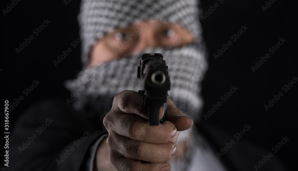 dangerous criminal masked portrait dangerous criminal masked portrait