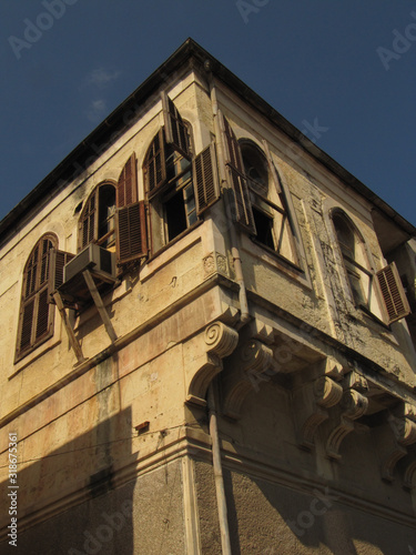Typical ottoman old houses in the center of Tarsus.