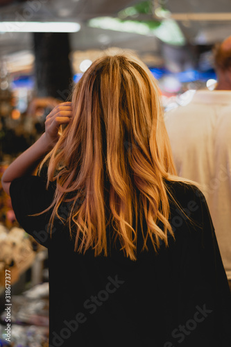 Blonde girl