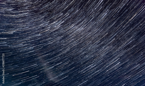 Star trails 