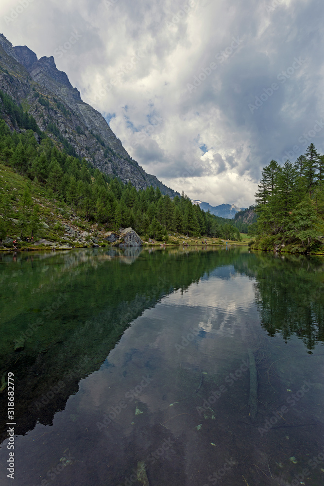 Witches Lake (Lago delle streghe) in Alpe Devero, Italy. Witches Lake (Lago delle streghe) in Alpe Devero, Italy.