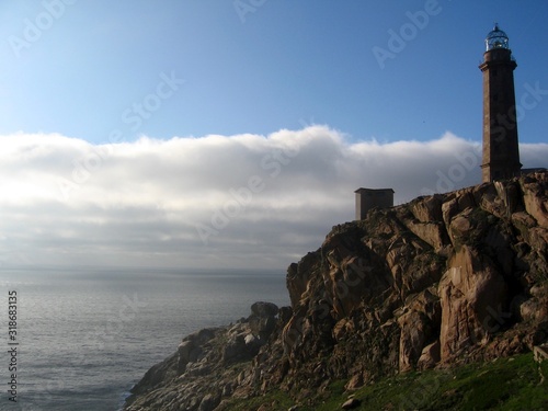 Lighthouses of Galicia marking the coast © CarlosAlfonso