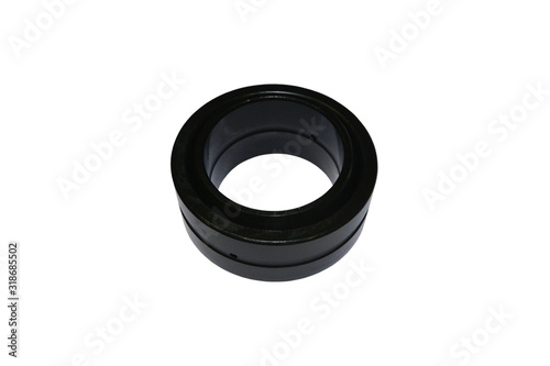 Automotive bearings, roller bearing isolated on a white background.