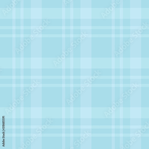Seamless pattern in cozy gentle light blue colors for plaid, fabric, textile, clothes, tablecloth and other things. Vector image.