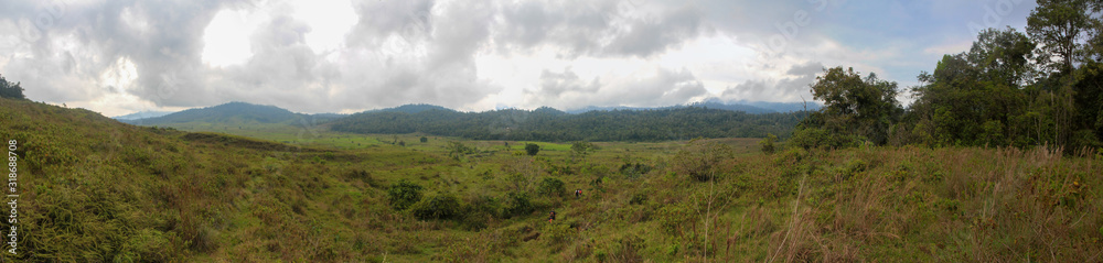 Lush green hills of Costa Rica Lush green hills of Costa Rica