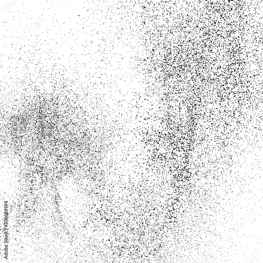 Black Grainy Texture Isolated On White Square Background. Dust Overlay. Dark Noise Granules. Digitally Generated Image. Vector Design Elements, Illustration, Eps 10. Black Grainy Texture Isolated On White Square Background. Dust Overlay. Dark Noise Granules. Digitally Generated Image. Vector Design Elements, Illustration, Eps 10.