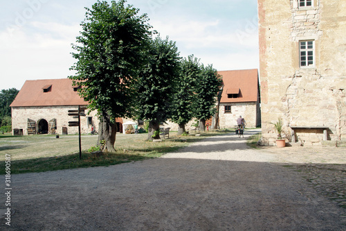 Palace, castle, prison, Breitungen, Thuringia, Germany, Europe photo