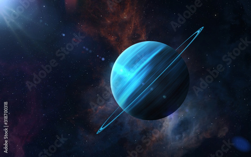 Fotografie, Obraz Planet Uranus.