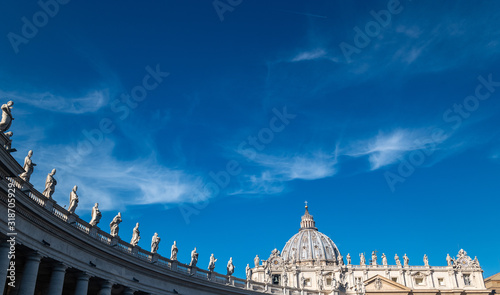 St. Peter's Basilica in the Vatican City in Rome photo