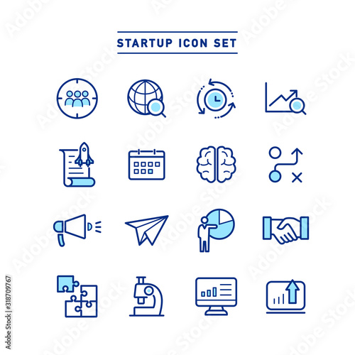 STARTUP ICON SET
