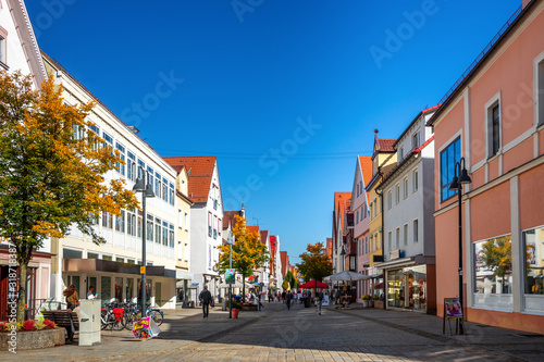 Marktplatz, Ehingen, Baden-Württmberg, Deutschland 