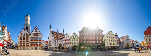 Marktplatz, Biberach an der Riß, Deutschland 