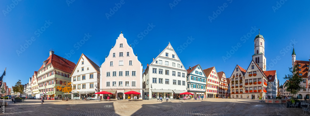 Obraz premium Marktplatz, Biberach an der Riß, Deutschland