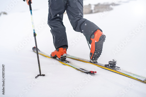 Ski Touring - narty na skitour- foki - narciarstwo