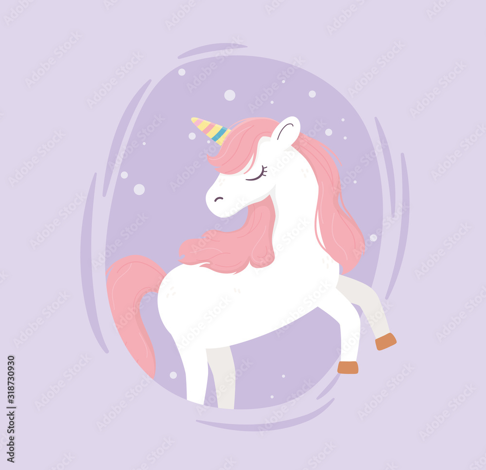 unicorn fantasy magic dream cute cartoon