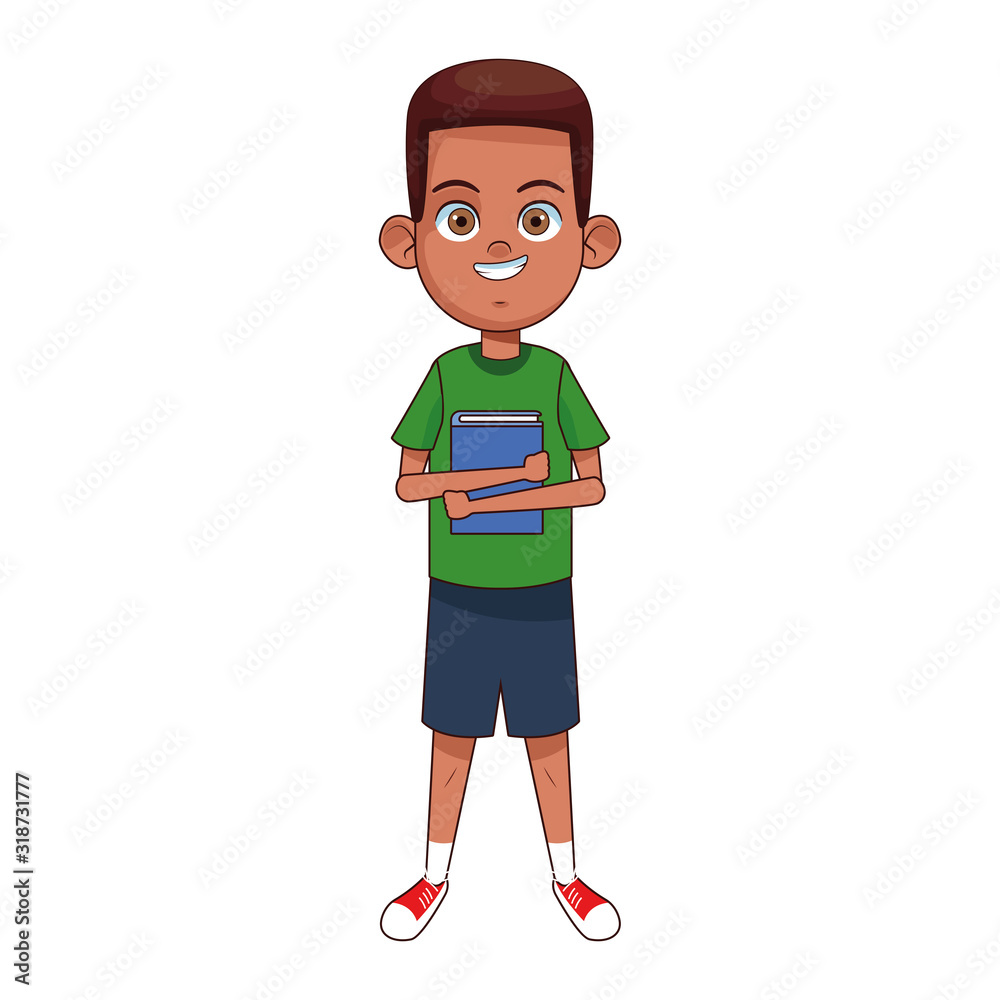 cartoon boy wearing casual clothes cartoon boy wearing casual clothes