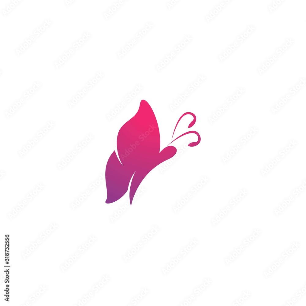 Obraz premium Butterfly Logo