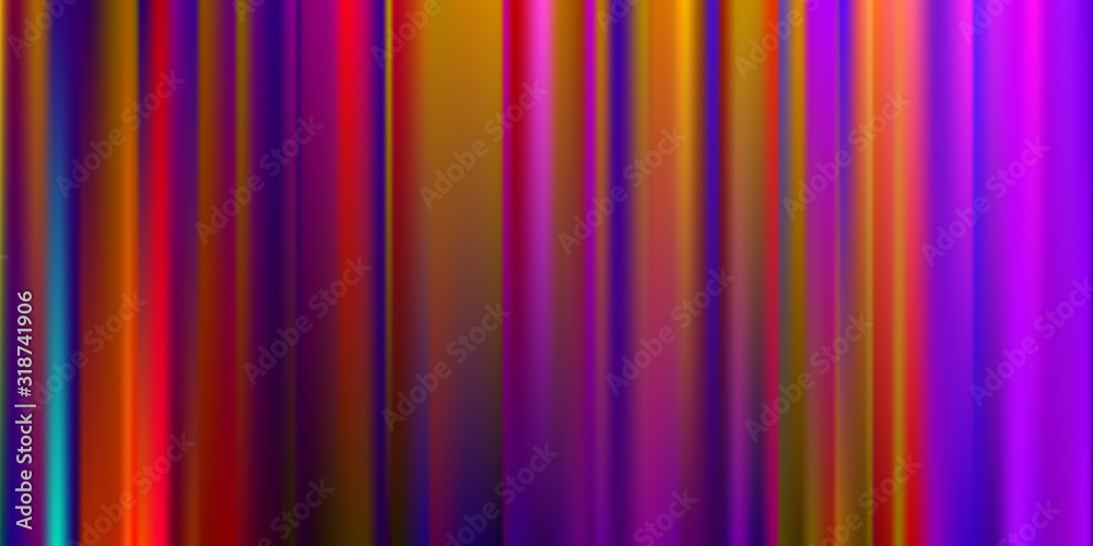 Iridescent Blurred Gradient. Iridescent Blurred Gradient.