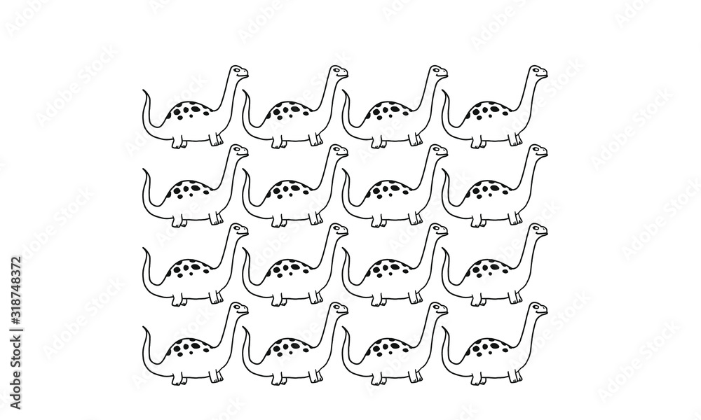 Brontosaurus pattern texture