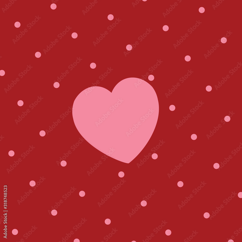 vector love hearts concept.