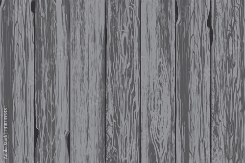 Weathered grey wood background. Grey wood planks