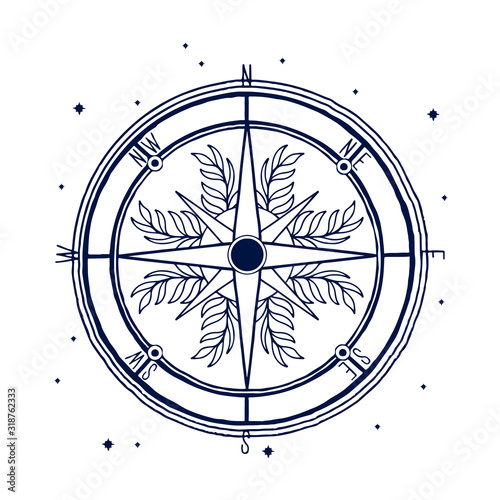 Vector background with drawing wild plants, herbs and flowers, monochrome botanical illustration in vintage style, natural floral template.