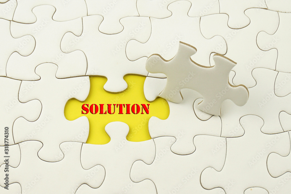 puzzle with missing piece