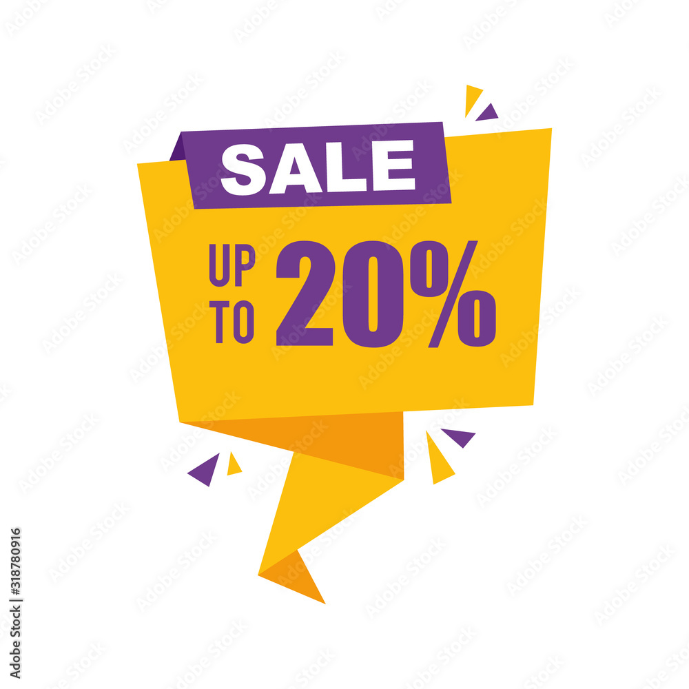 Sale Up To 20 Percent Origami Label