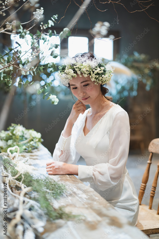 Fototapeta premium 花嫁