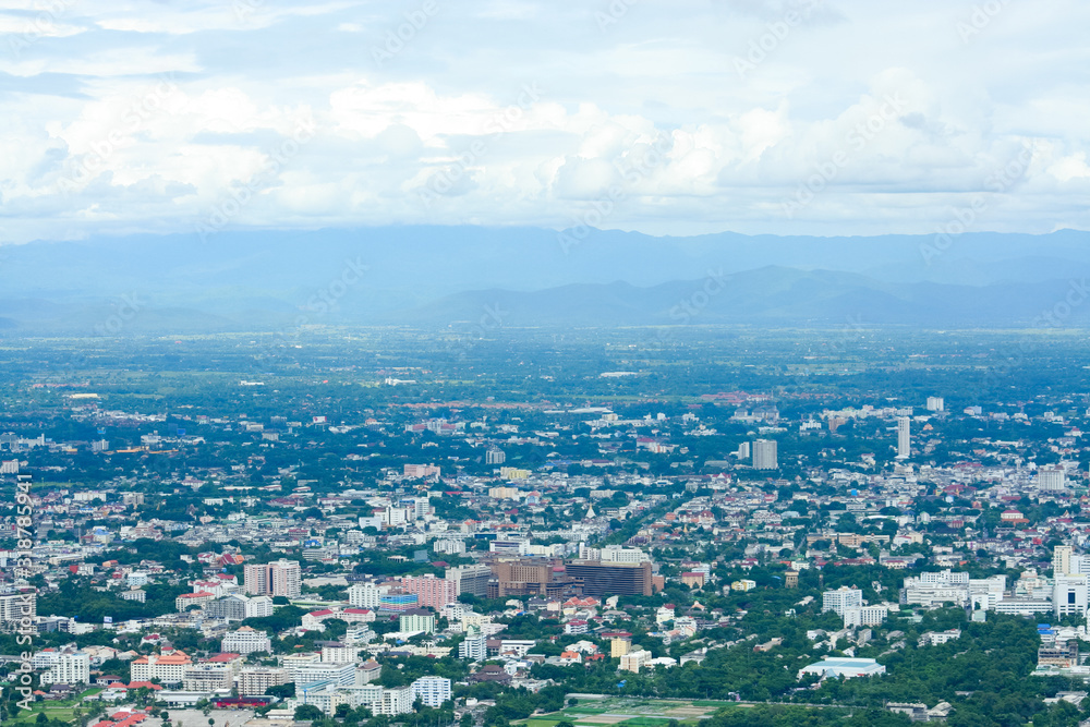Over View of Chiangmai City