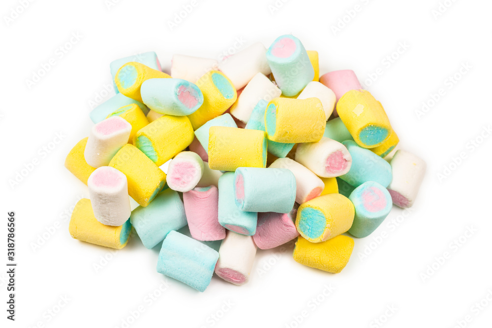 Colorful tasty marshmallow background. Colorful tasty marshmallow background.