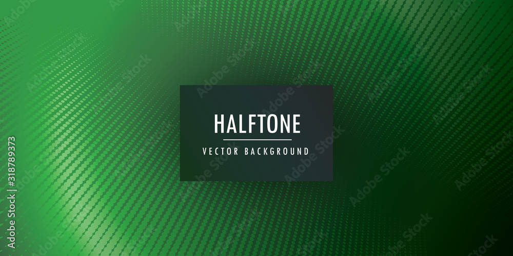 Abstract halftone green background vector Abstract halftone green background vector