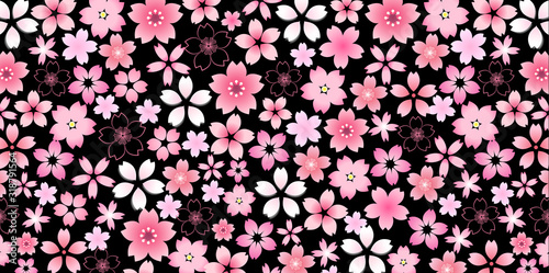 桜　春　花　背景