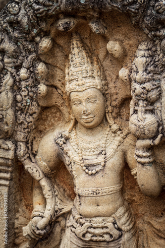 The Serene Samadhi Buddha Statue: A Masterpiece of Anuradhapura, Sri Lanka © Bossa Art