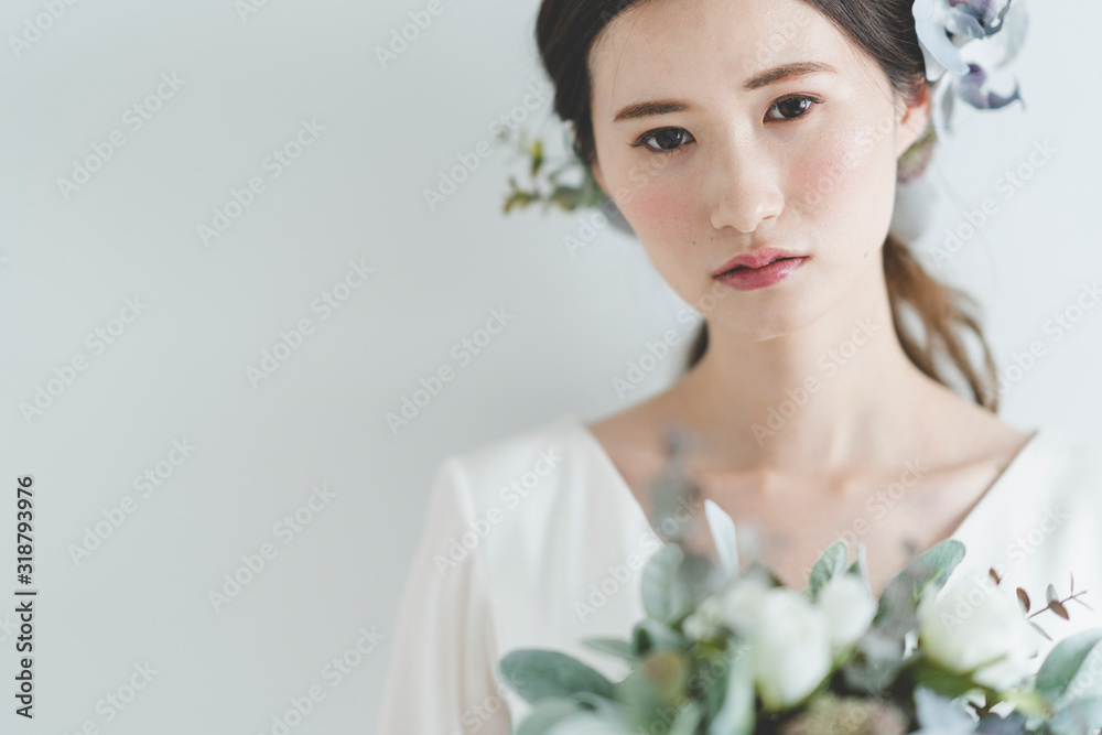 Naklejka premium 花嫁