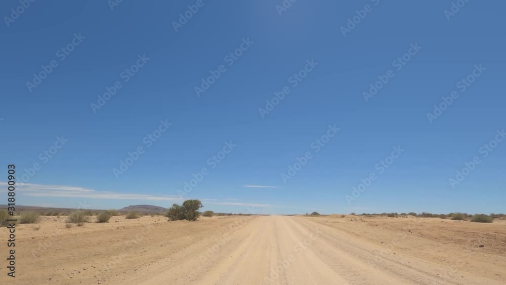4x4 Hyperlapse Drive Through Namibian Deserts 4x4 Hyperlapse Drive Through Namibian Deserts